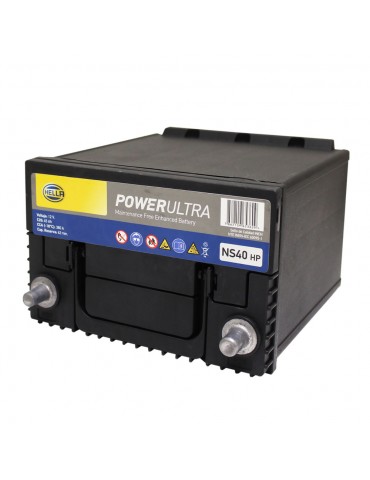 Hella Batería Carro Powerultra 12V 45Ah Cca 420A (Ns40 Hp)