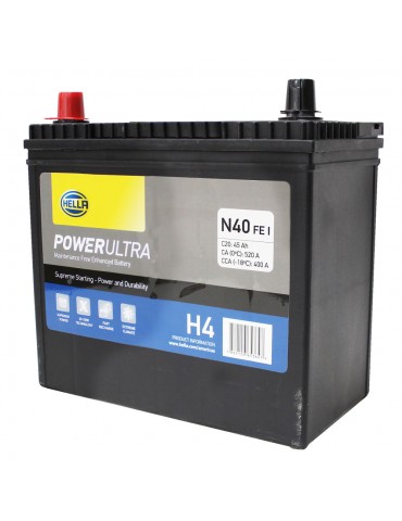 BATERÍA  HELLA 45AH N40FEI