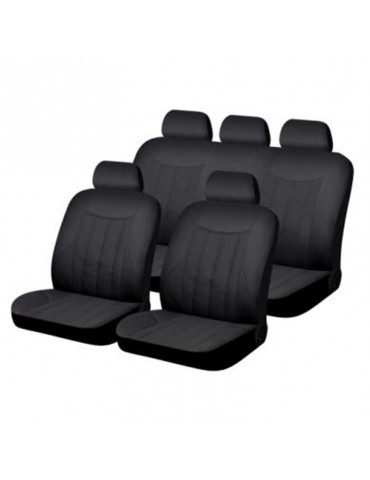 FUNDAS DE ASIENTO NEGRO SAFARI