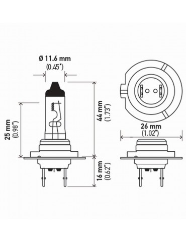 AMPOLLETA  H7 BOSCH