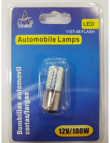 AMPOLLETA  LED 1157 48 FLASH